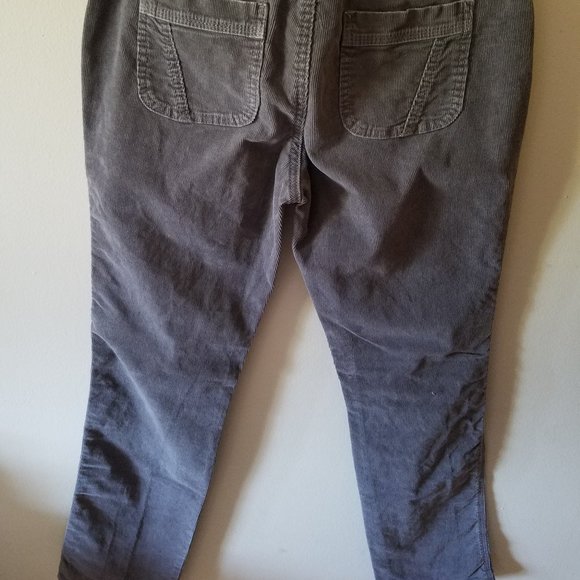 Gray Corduroy Pants - Picture 2 of 2